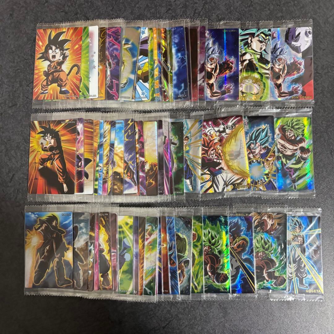 ドラゴンボール　ウエハース　カード　アンリミテッド 第１弾〜第３弾　コンプ