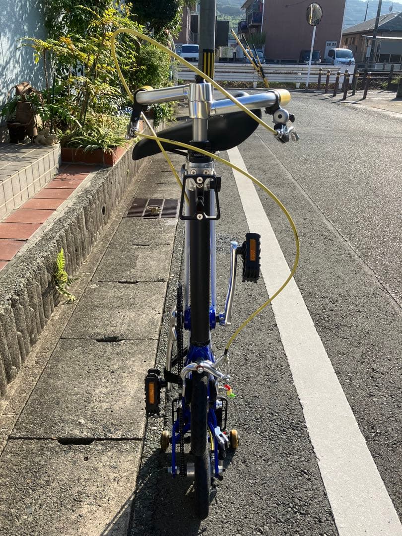 Pacific Carryme折りたたみ自転車カーボンパーツカスタムキャリーミー