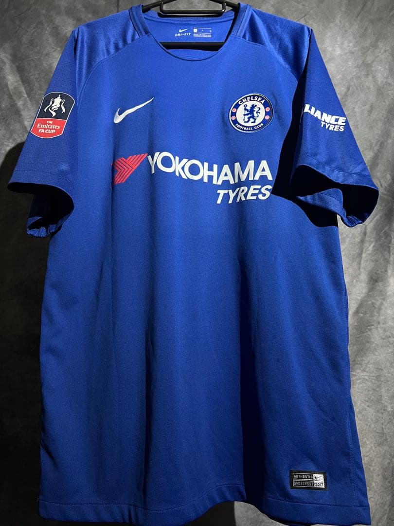 【正規品】アザール ＃１０ チェルシー１７／１８ FA CUP仕様 (H)