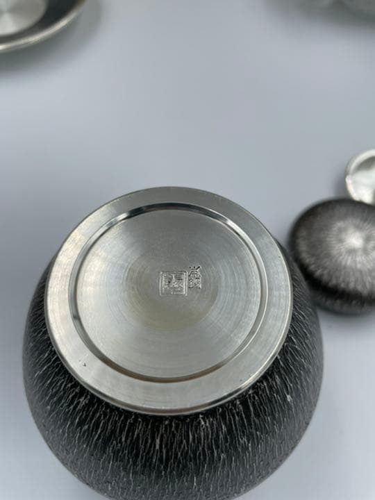 本錫 錫半 手造 嵯峨野 浪華 錫半造