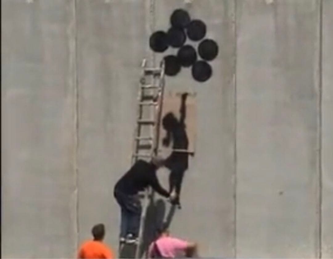 Banksy バンクシー 「Balloon Debate」1ドル 書類フルセット