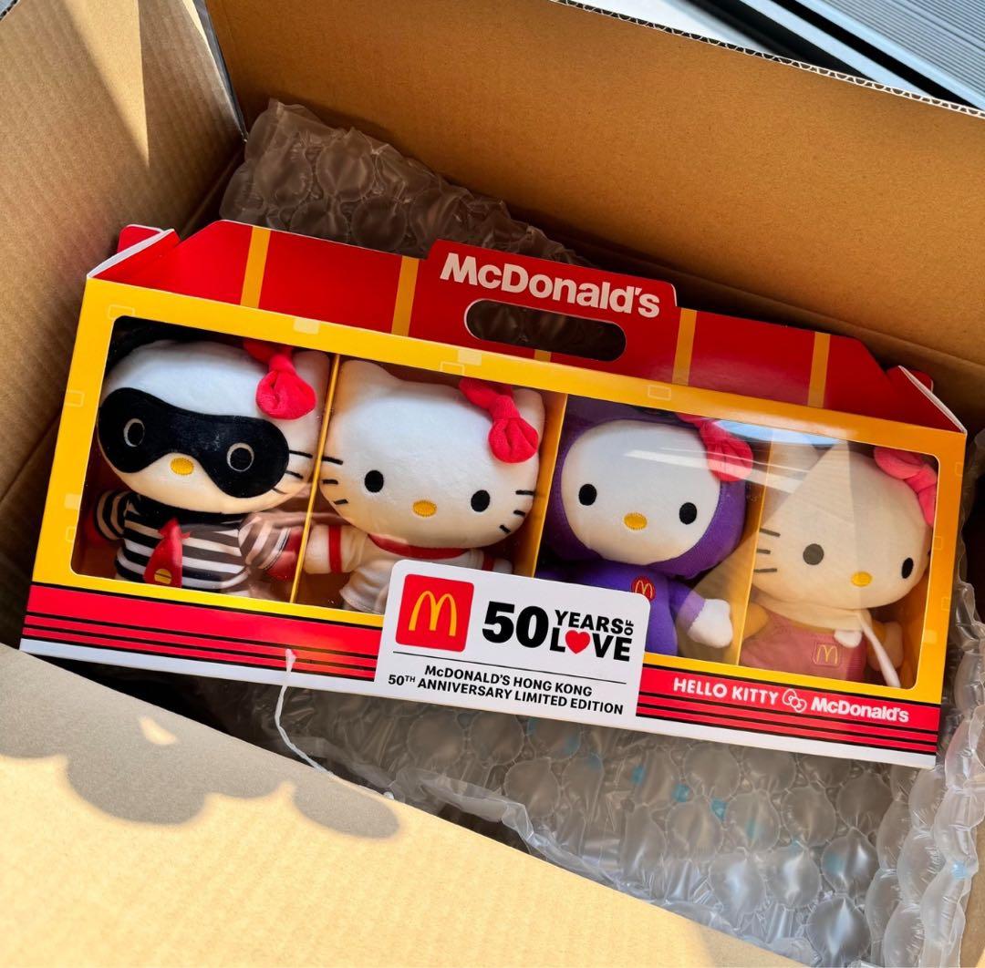 マクドナルド 50週年香港マカオ限定　ぬいぐるみボックス　コレクション日本未発売
