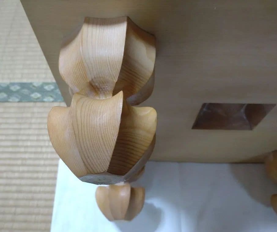 囲碁　脚付き碁盤+木製碁笥+碁石　送料込み