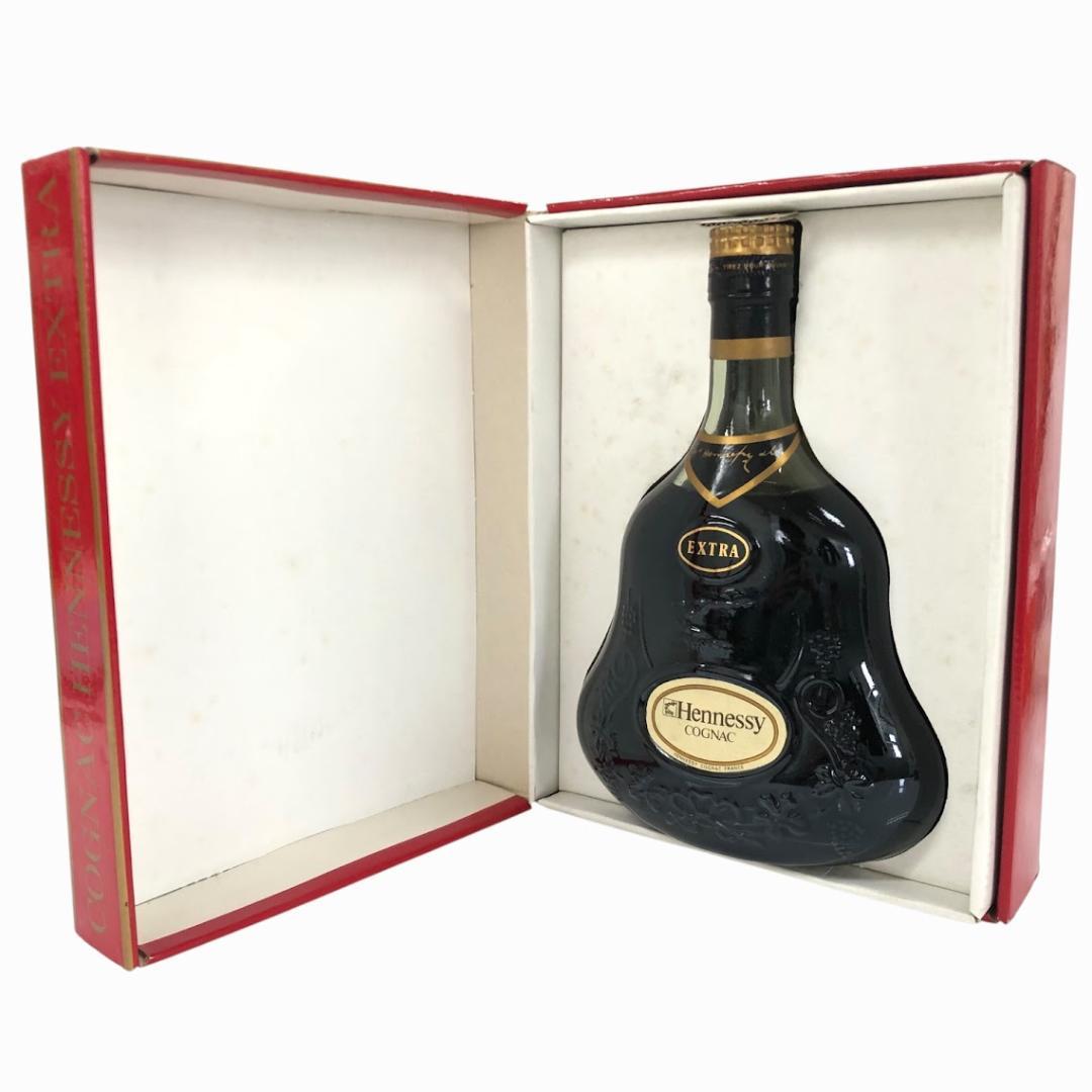 Hennessy ヘネシーエクストラ 金キャップ グリーンボトル 700ml