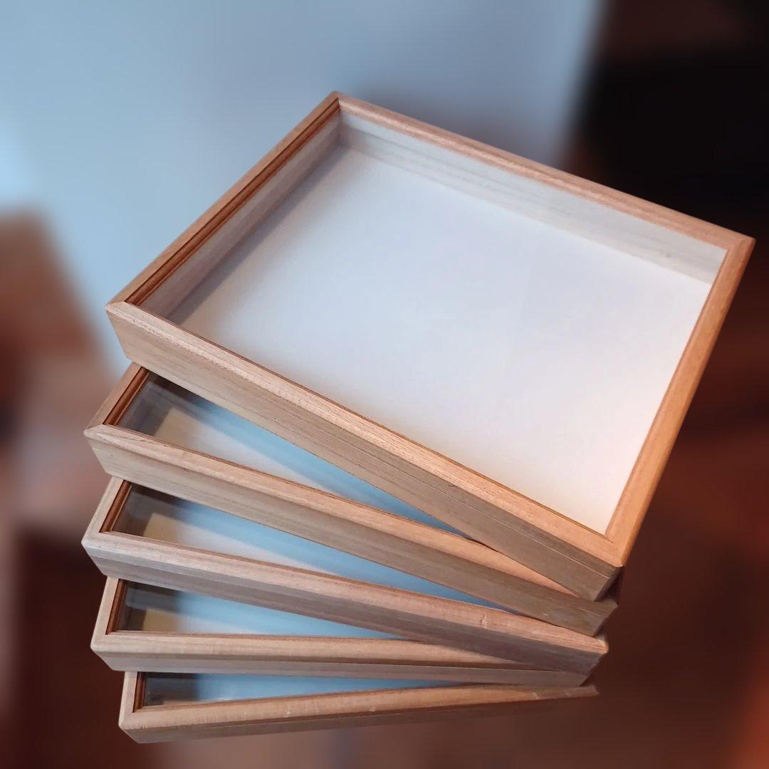 標本箱　印籠式桐箱　5個セット①