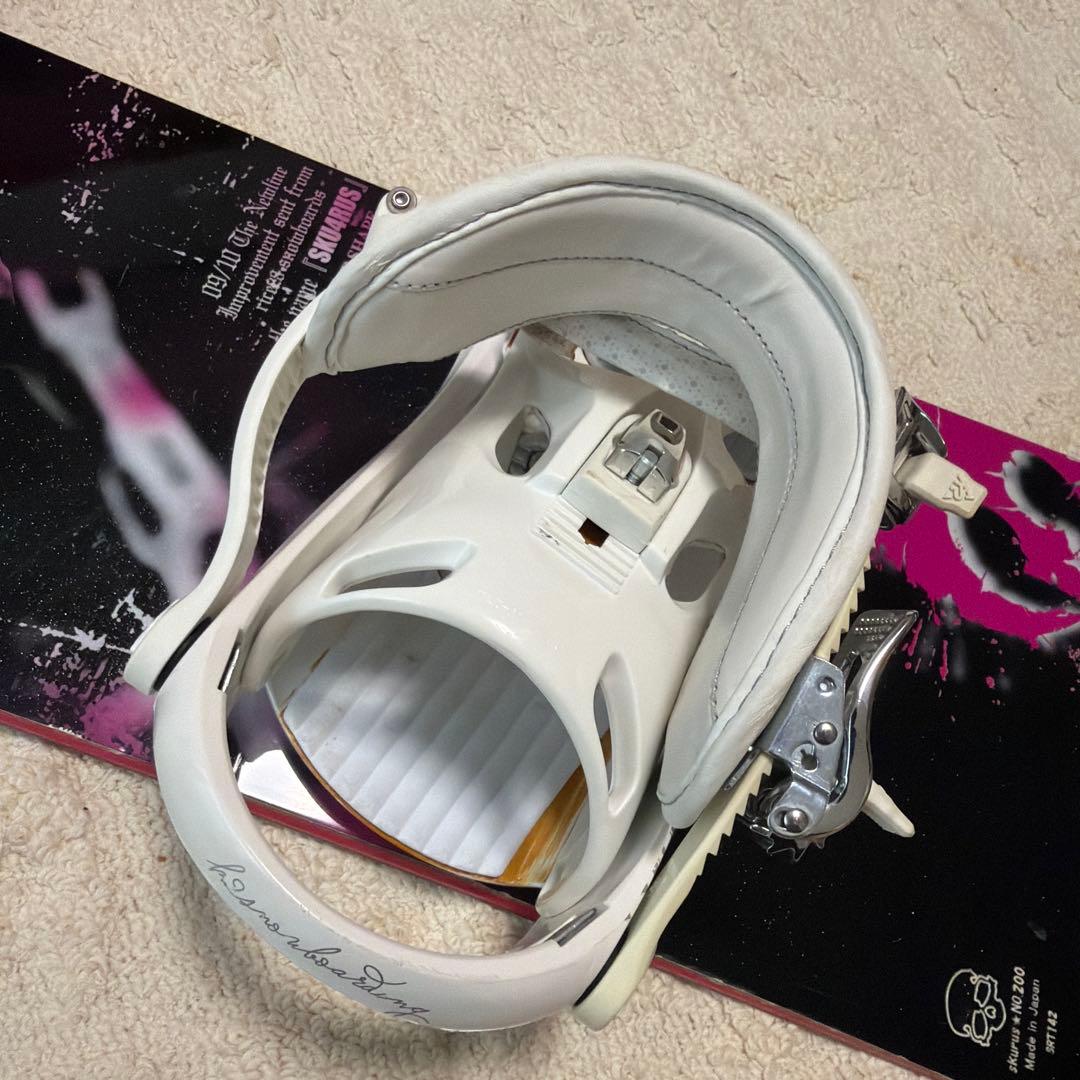 RICE28 スノーボード　142cm K2ビンディング　セット