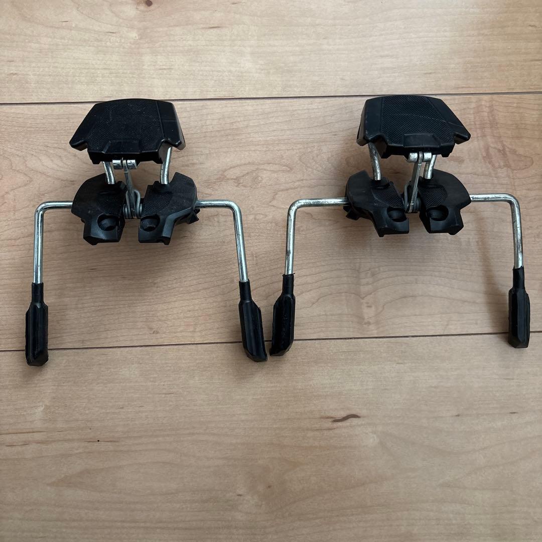 MARKER SQUIRE ビンディング ホワイト 取り付けプレート付き