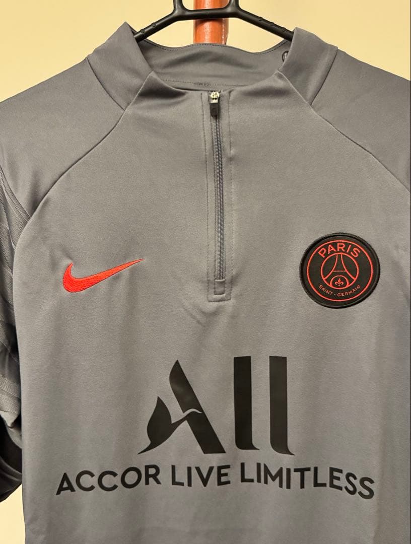 パリサンジェルマン ドリルトップ セットアップ グレー