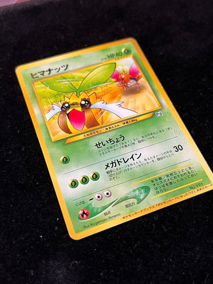 【美品〇】ポケカ　Pokéca 旧裏　ヒマナッツ　ポケモンカードになったわけ
