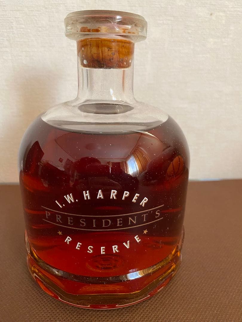 【新品未開栓】I.W.ハーパープレジデントリザーブ750ml 43% ウイスキー