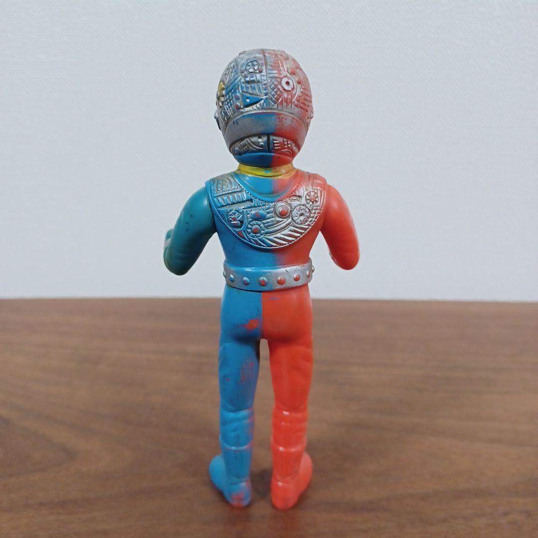 当時もの　ポピー製「キカイダー０１」希少ソフビフィギュア