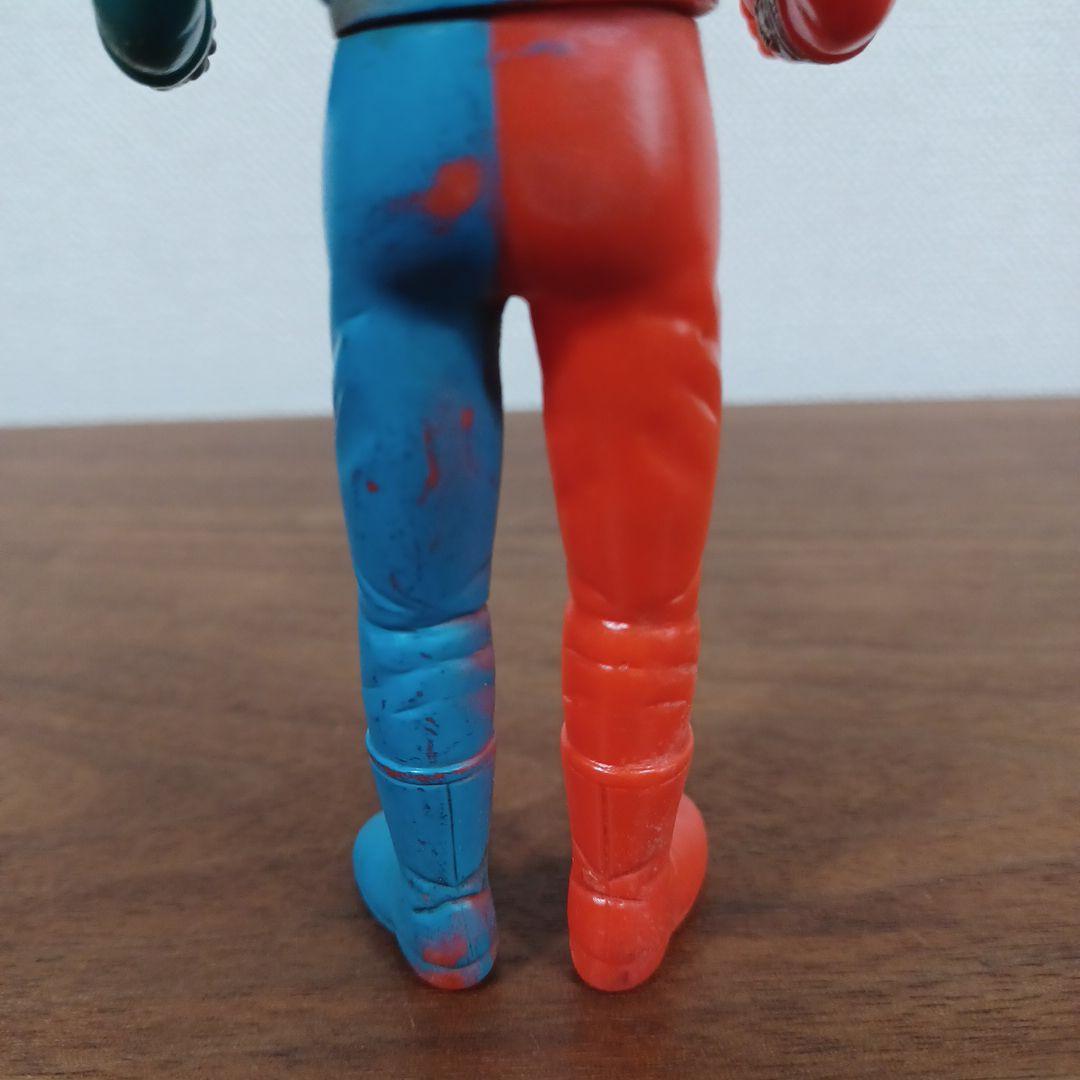 当時もの　ポピー製「キカイダー０１」希少ソフビフィギュア