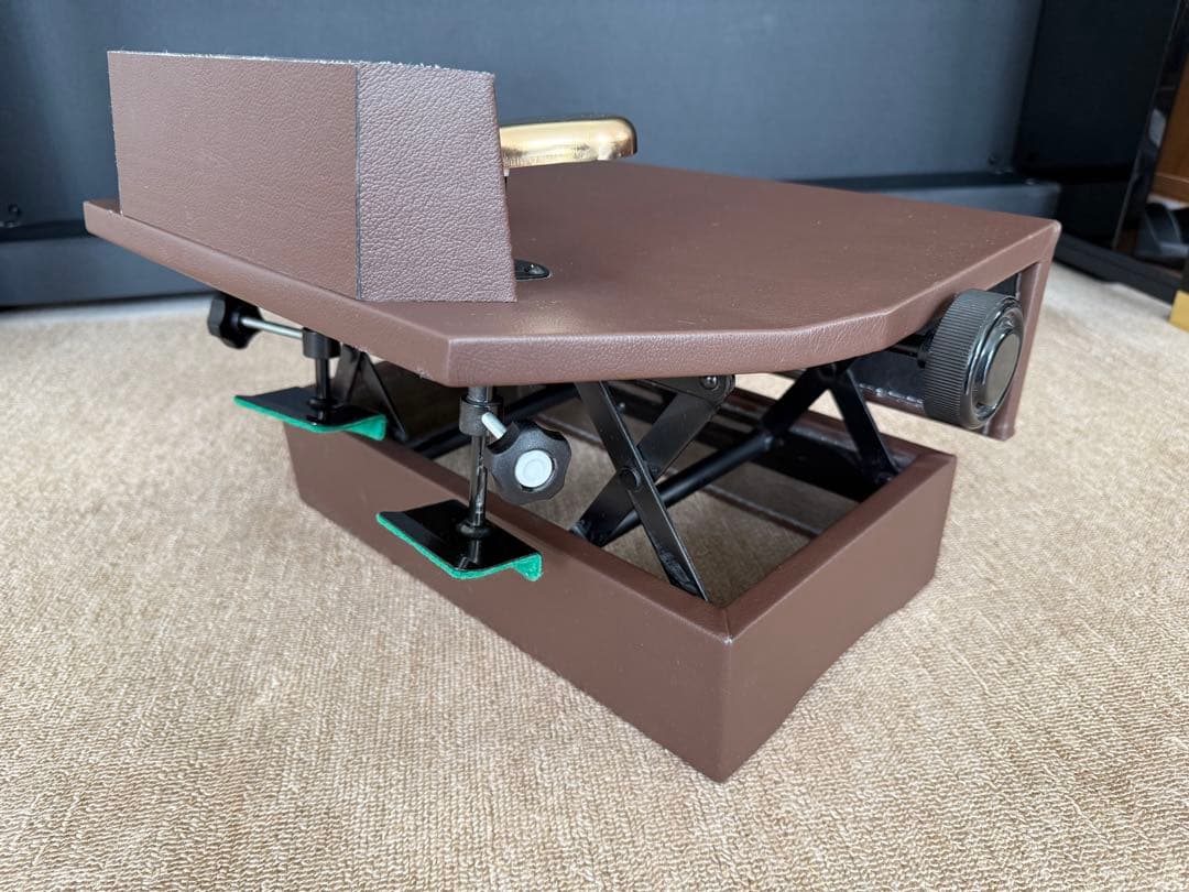 吉澤　PEACOCK ピーコックAX-100α ピアノ補助ペダル　ウォルナット