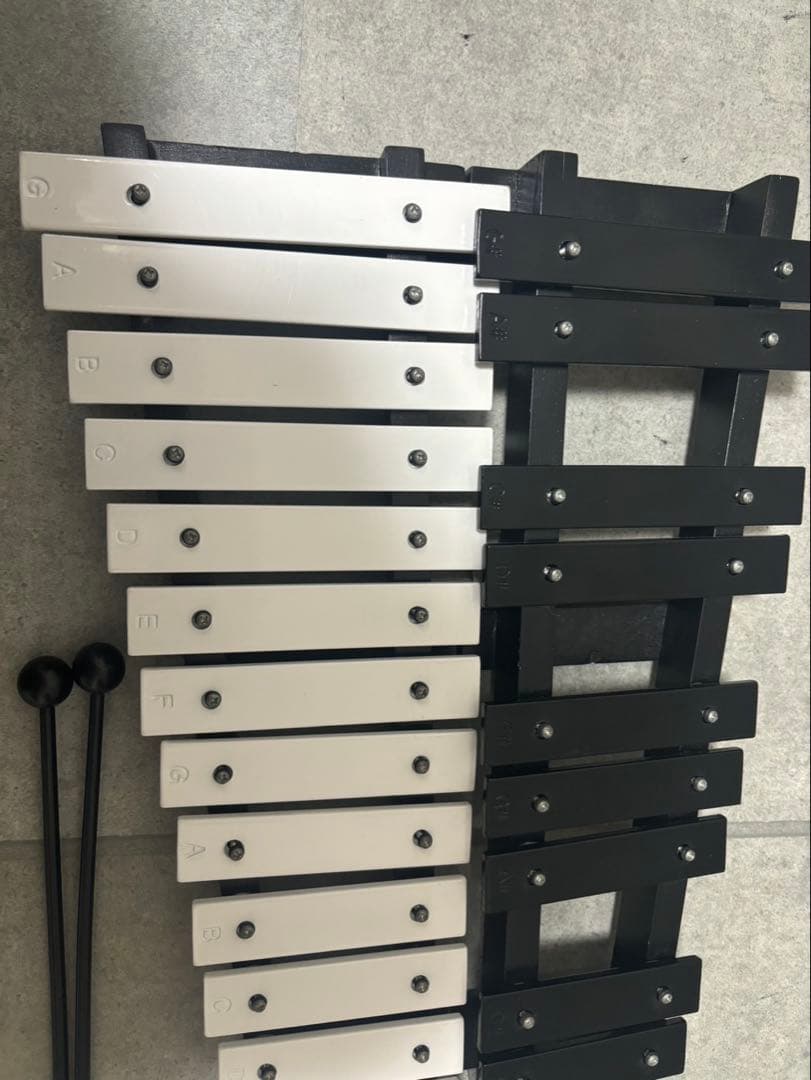 卓上　グロッケン　鉄筋　楽器