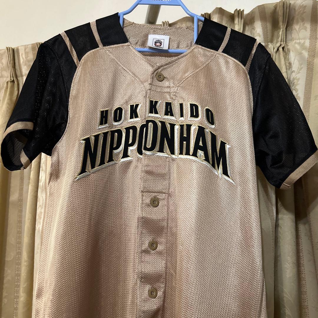 大谷翔平　日本ハムビジターレプリカユニフォーム　サイズ130