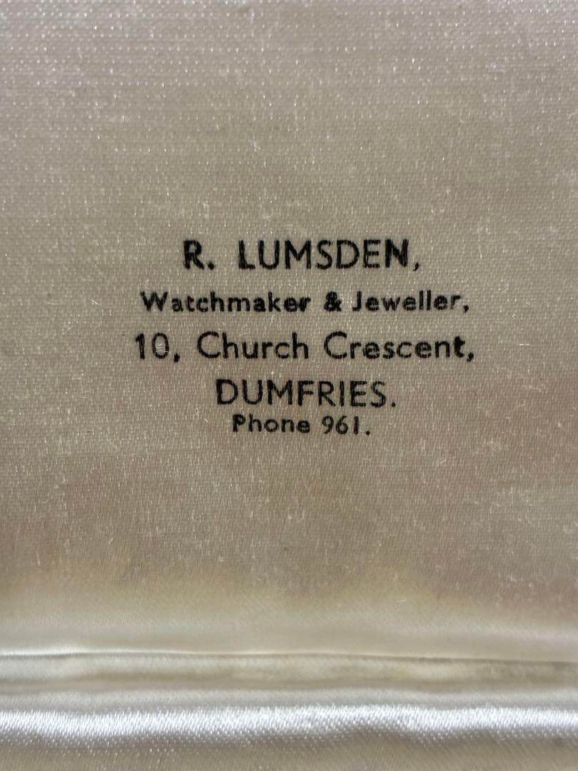 英国アンティークジュエリーケース ベージュベルベット