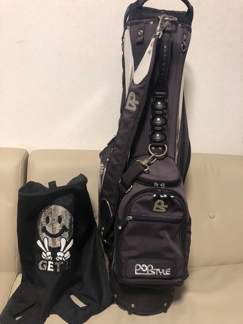 【送料込み】大人気　廃盤希少　ウィンウィンスタイル　キャディバッグ　ゴルフバッグ