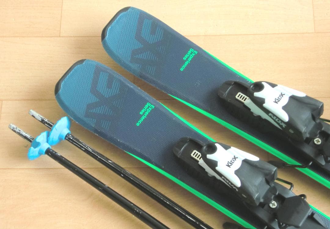 ■■送料無料■ロシニョール■子供用スキーセット■板104靴20.5■WAX済■■