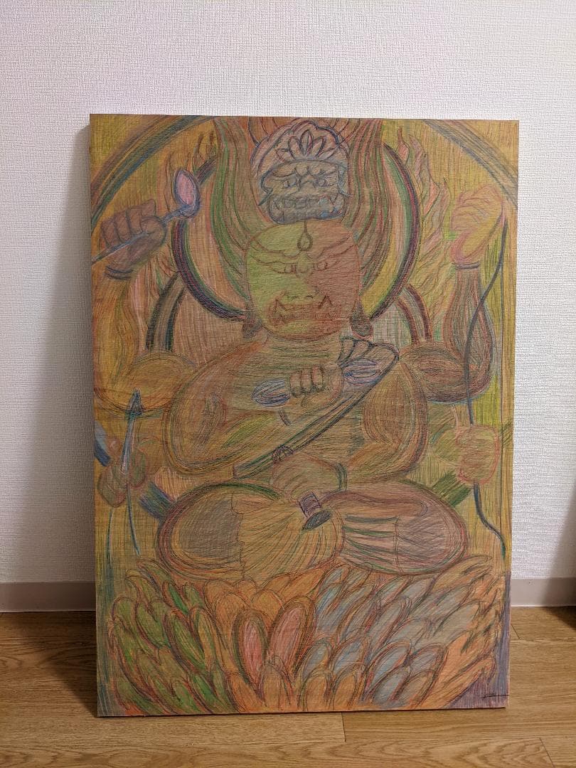 アート　愛染明王　仏像　美術品