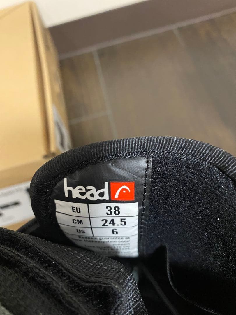 スノーボードブーツ ブラック/グレー