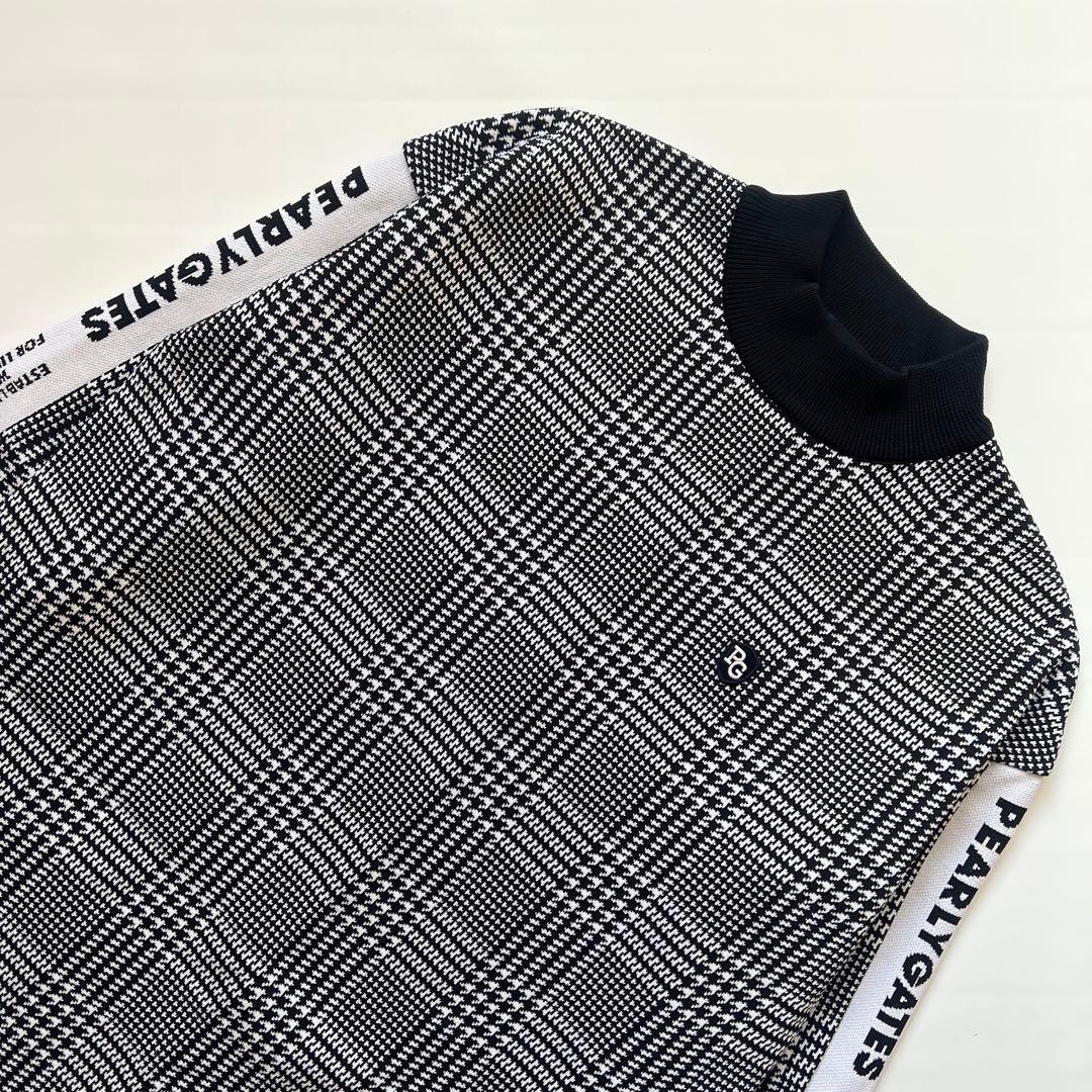 Pearly gates パーリーゲイツ　千鳥格子柄　ニット　ワンピース　ゴルフ