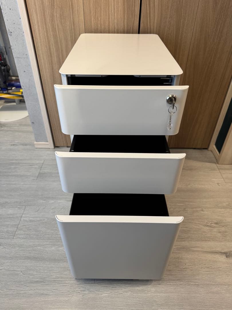 FlexiSpot CB3 オフィスワゴン ホワイト