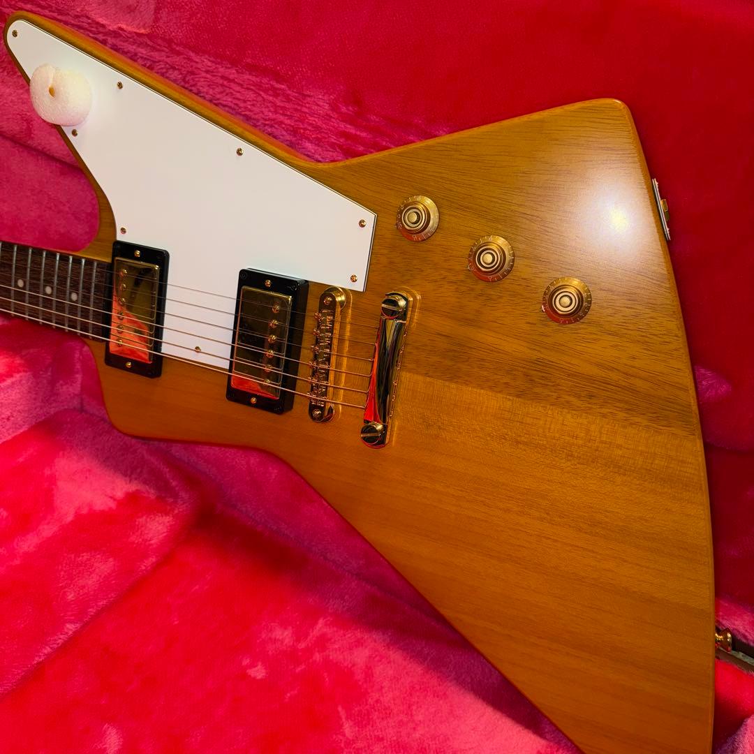 ギター Epiphone Korina Explorer Aged Natural