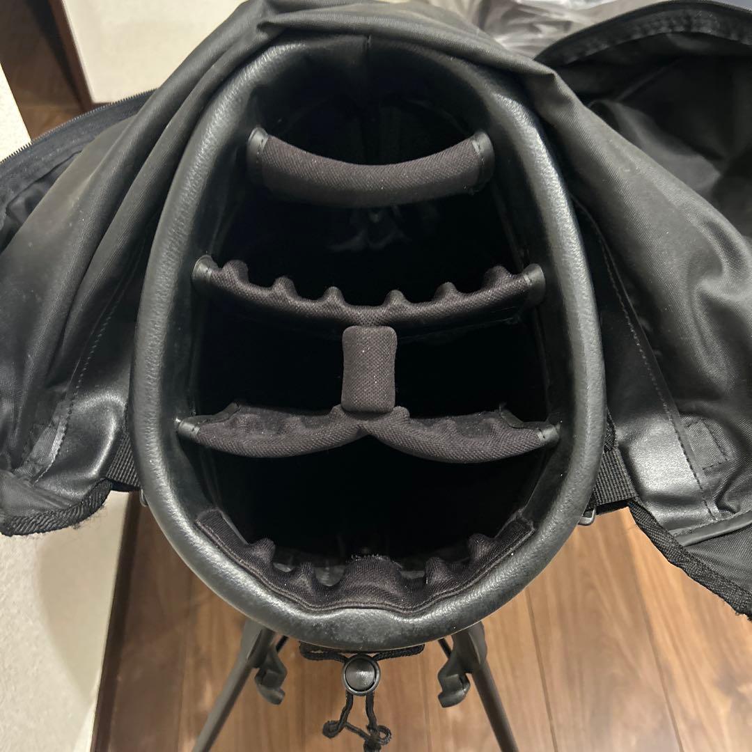 オークリー 黒 スタンド式ゴルフバッグ
