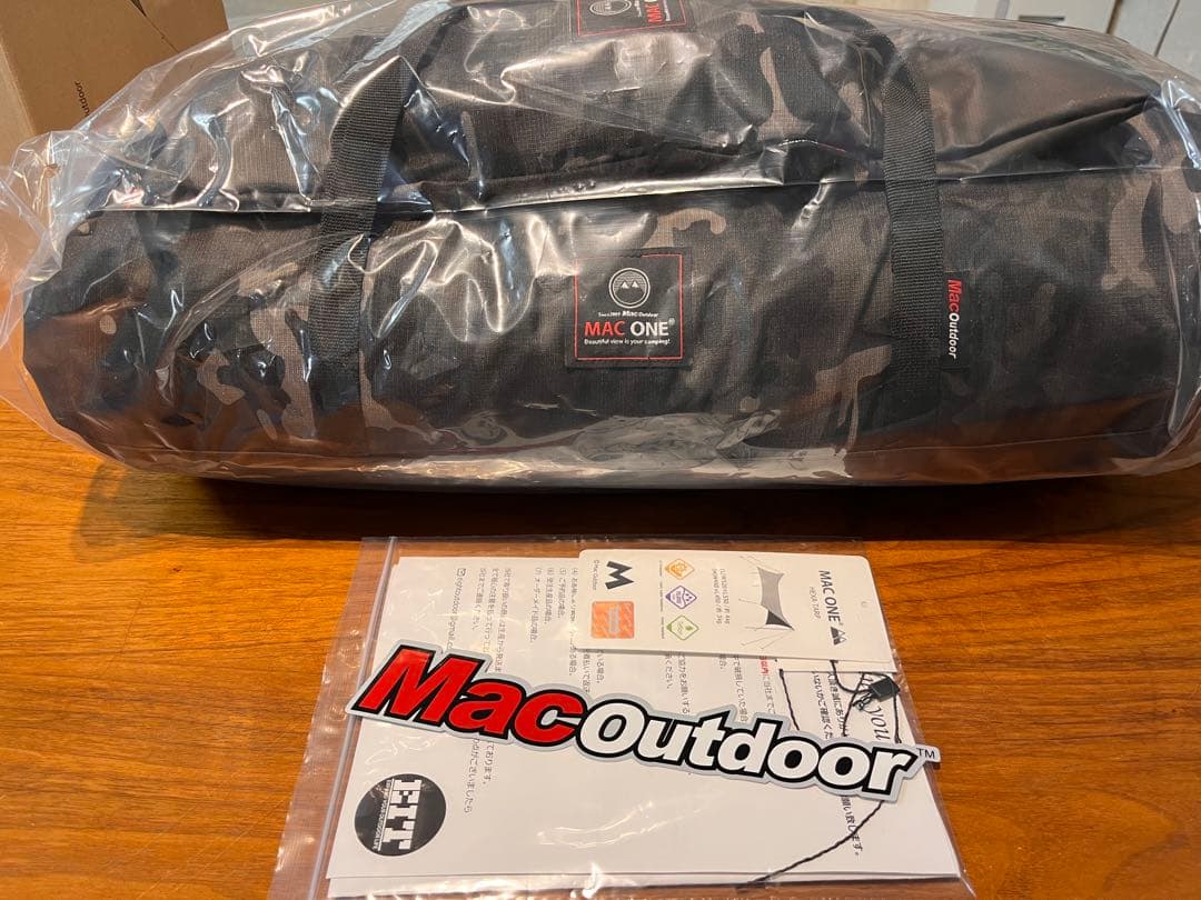 希少 MacOne マックワンタープ マルチカムブラック