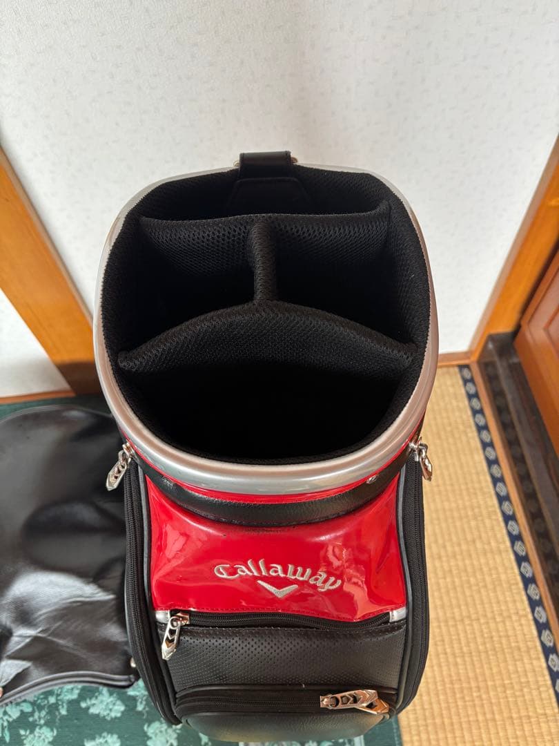 Callaway ゴルフバッグ・キャディバッグ 黒と赤