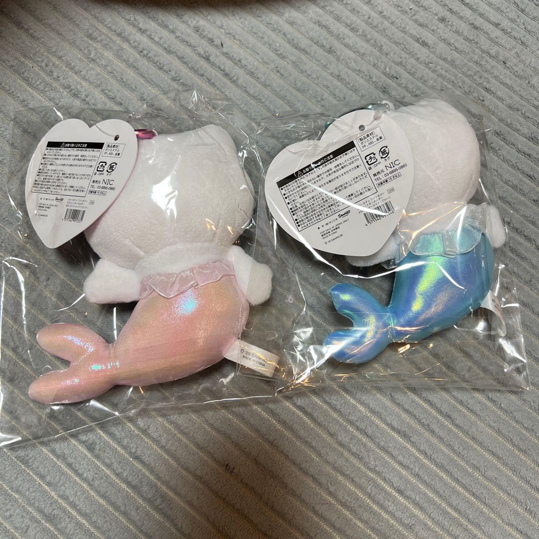 ハローキティ　キディランド　マスコットキーホルダー　マーメイド