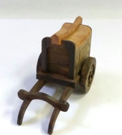 茶道具 香合 寄木 御所車 小松一徳 新品