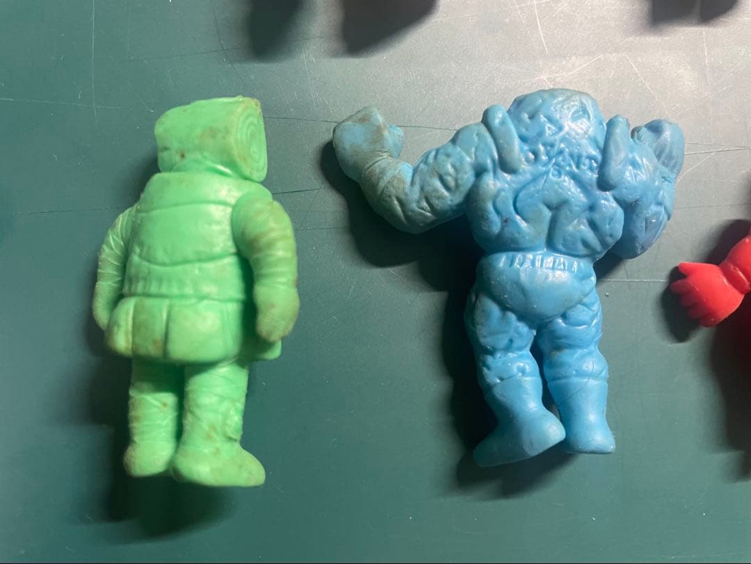 キン肉マン　キンケシ　ファイツ　森永　7体　　伸びるキン消し　レトロ　レア