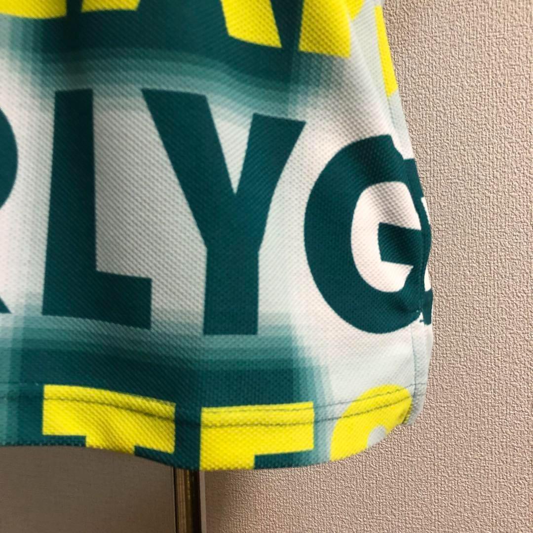 新品未使用 パーリーゲイツ 半袖ポロシャツ グリーン グラデーション サイズ2