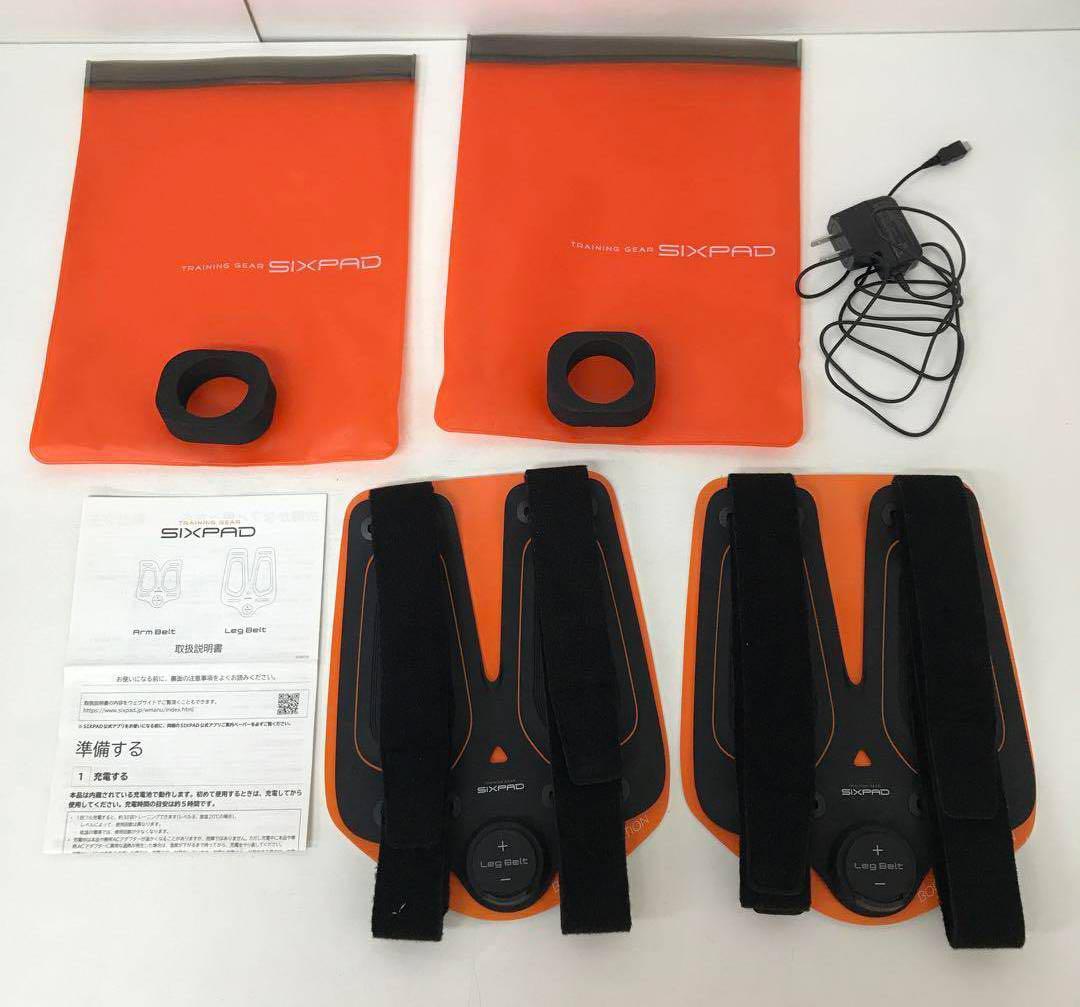 「専用」レッグベルト 充電式×２台セット　SIXPAD シックスパッド　正規品