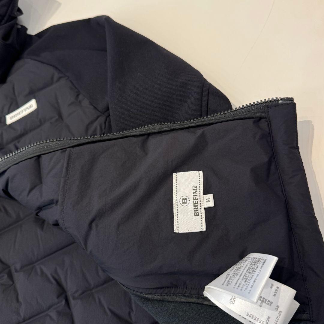 BRIEFING　正規品　ハイブリッドダウンパーカー　ブラック　Mサイズ