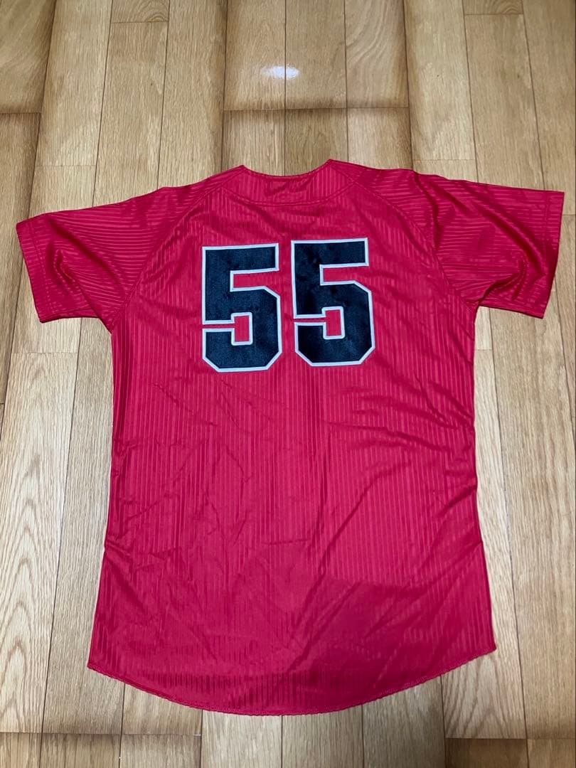 広島カープ　赤道直火　ユニホーム　エルドレッド55 M