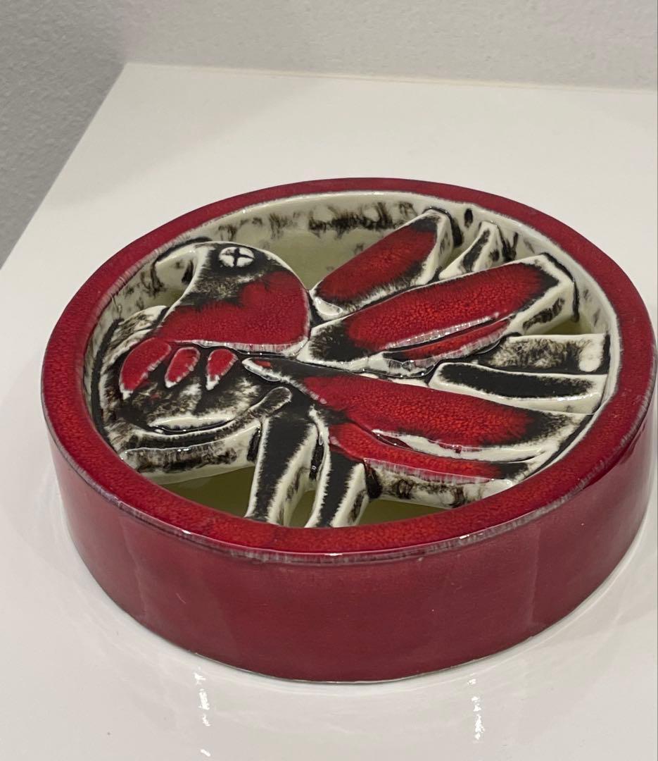 ヴィンテージ　リサラーソン　鳥　陶板　セット