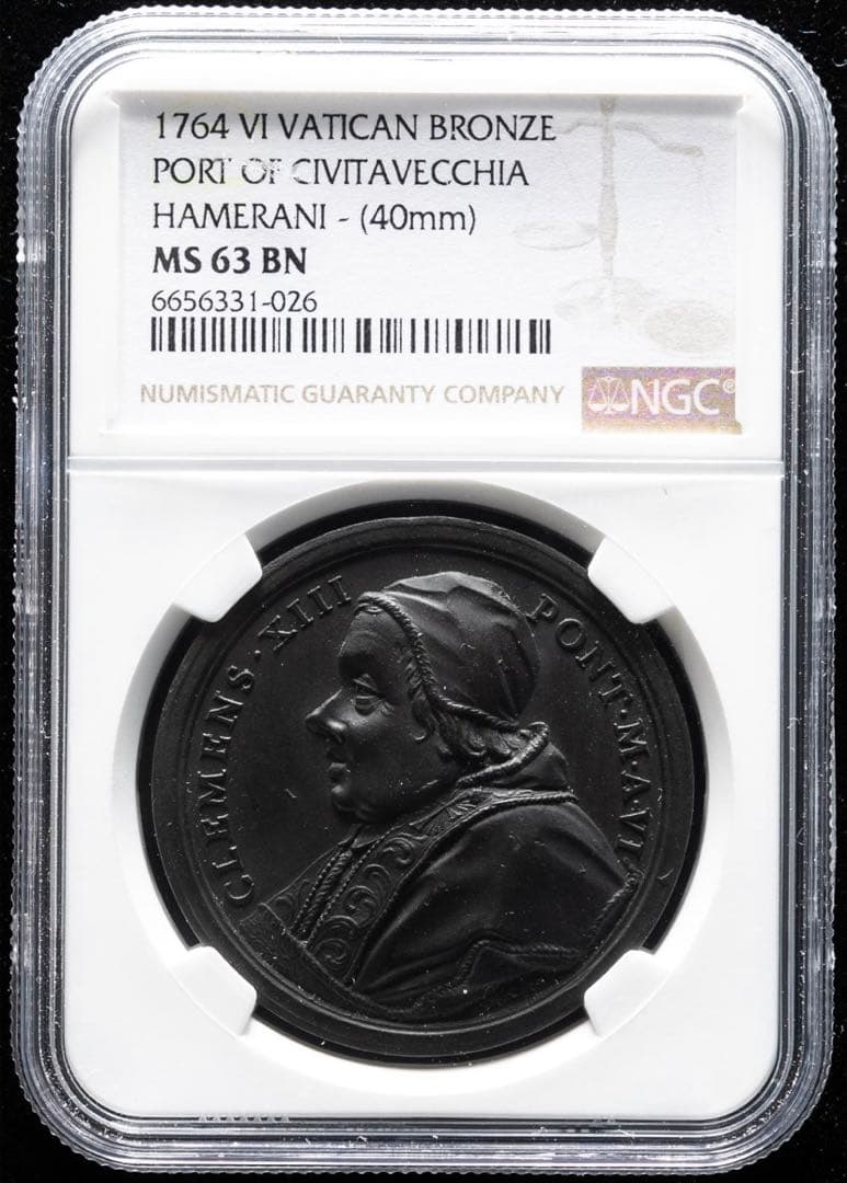 TOP POP &唯一鑑定‼️クレメンス13世 チヴィタヴェッキアの景観