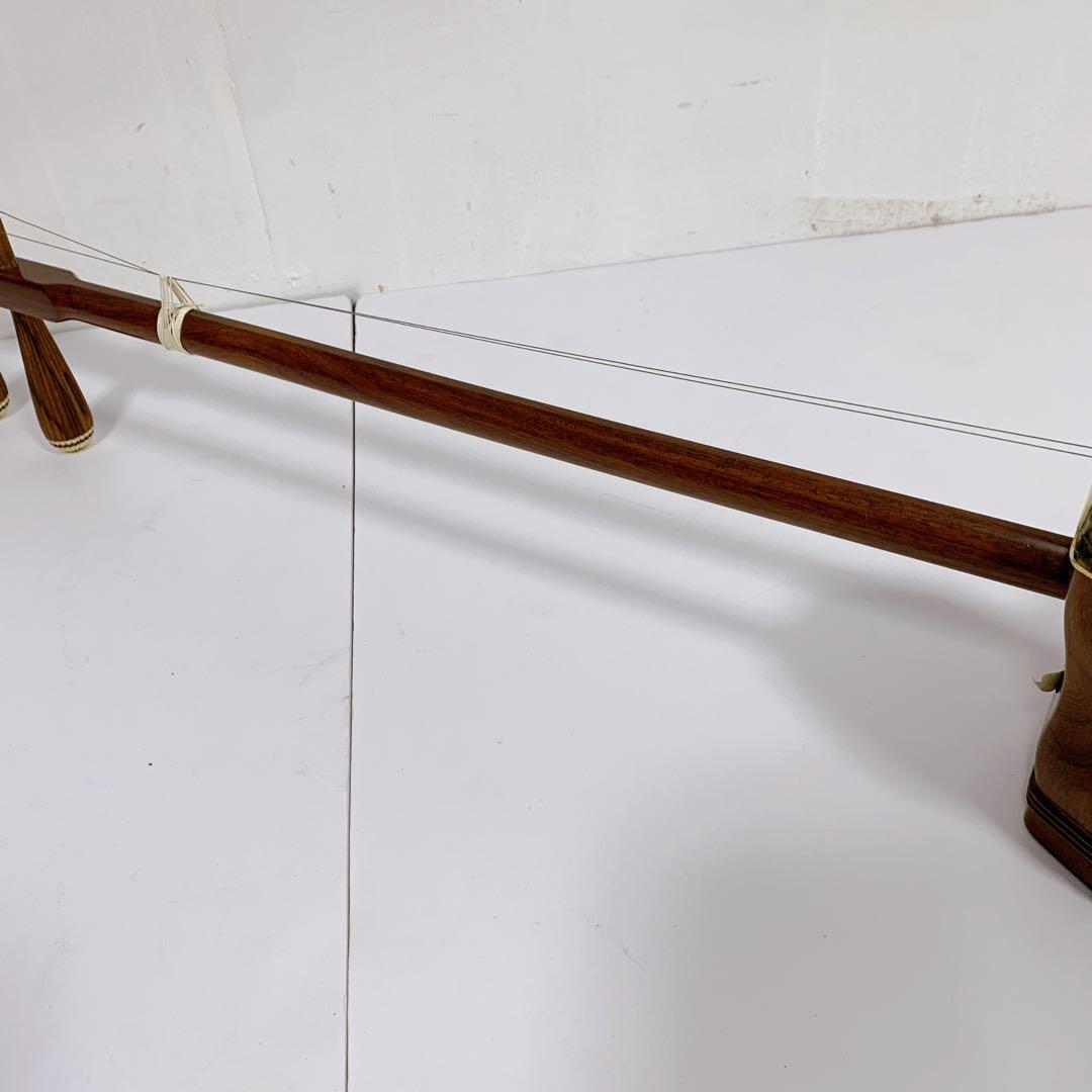 二胡 DUNHUANG 敦煌牌 上海民族楽器 ソフトケース 弓 本革 蛇皮