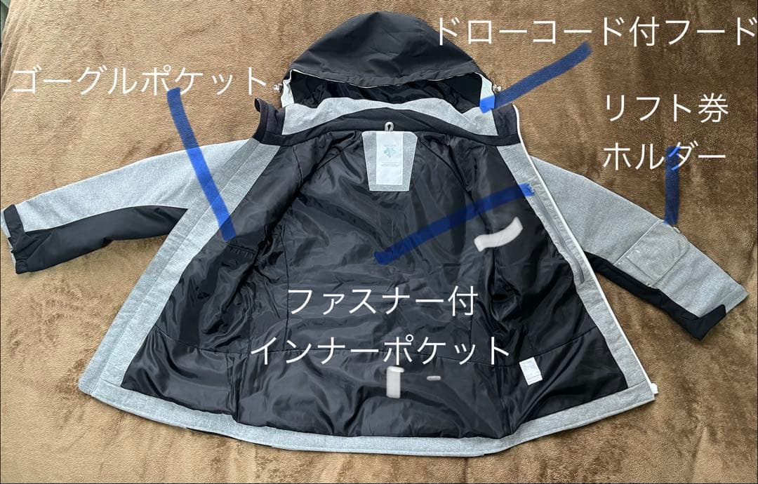 DESCENTE レディース ウインタースポーツ用ジャケット Lサイズ