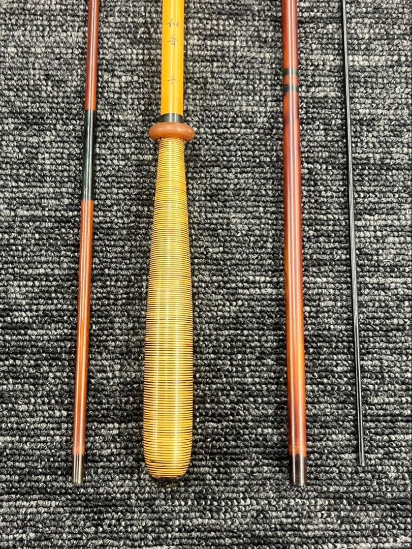 カーボン へら竿 和音 十尺 籐巻