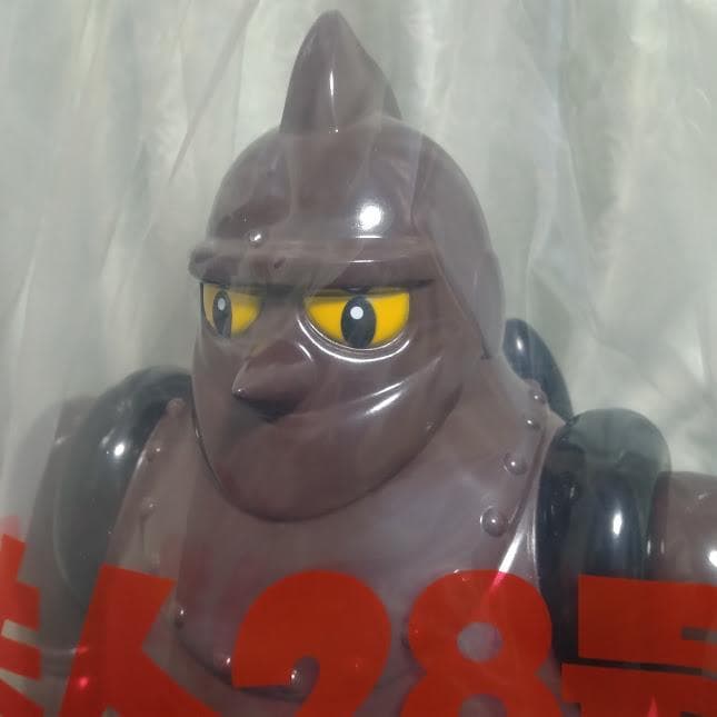 ★ソフビ◇デラックス鉄人28号★茶色成型色◇M1号◇新品未使用◇DX鉄人28号