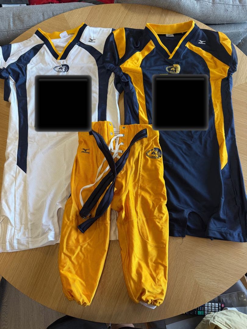 明治大学アメフト部グリフィンズ　ユニフォーム3点セット