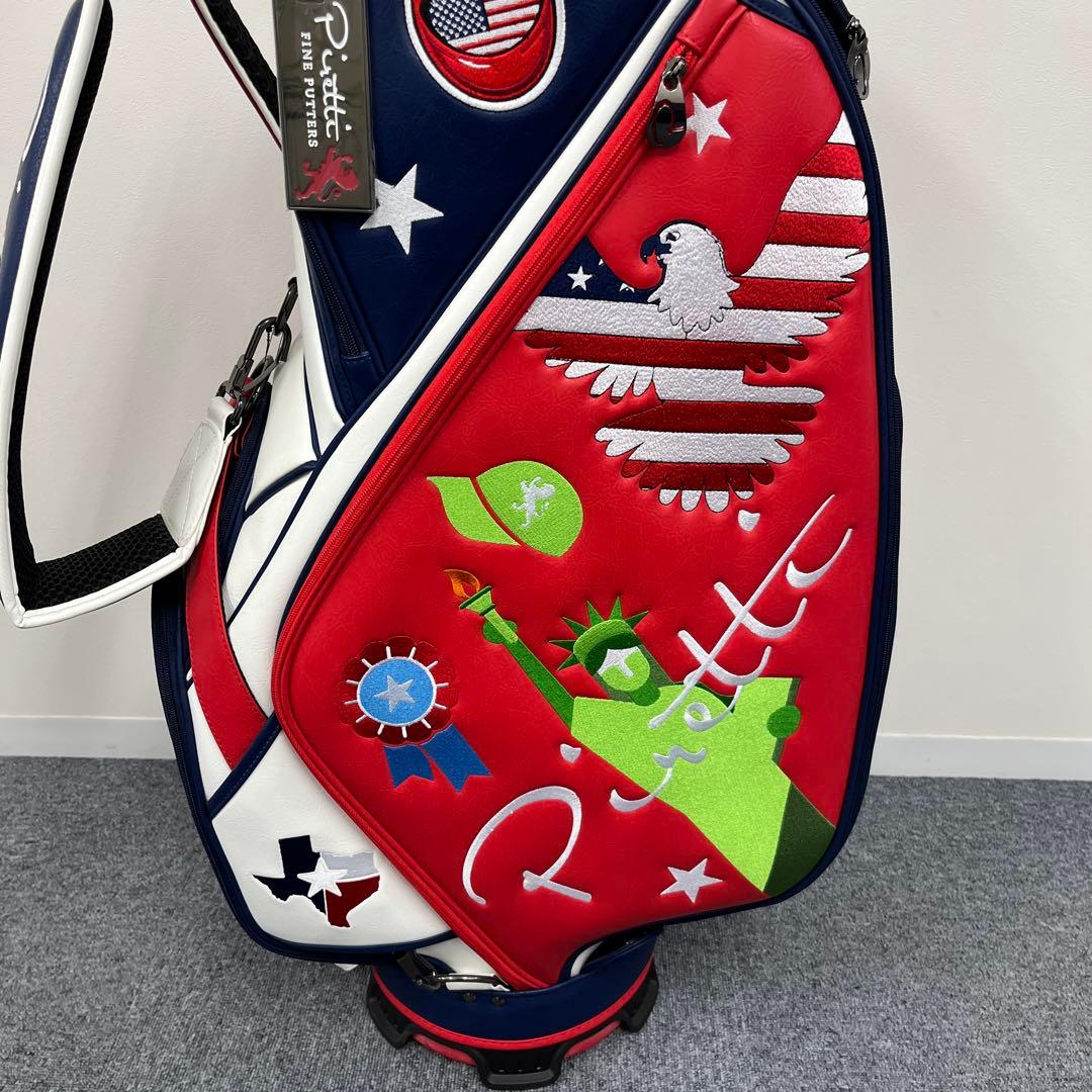 ピレッティ キャディバッグ Piretti トリコロールカラー