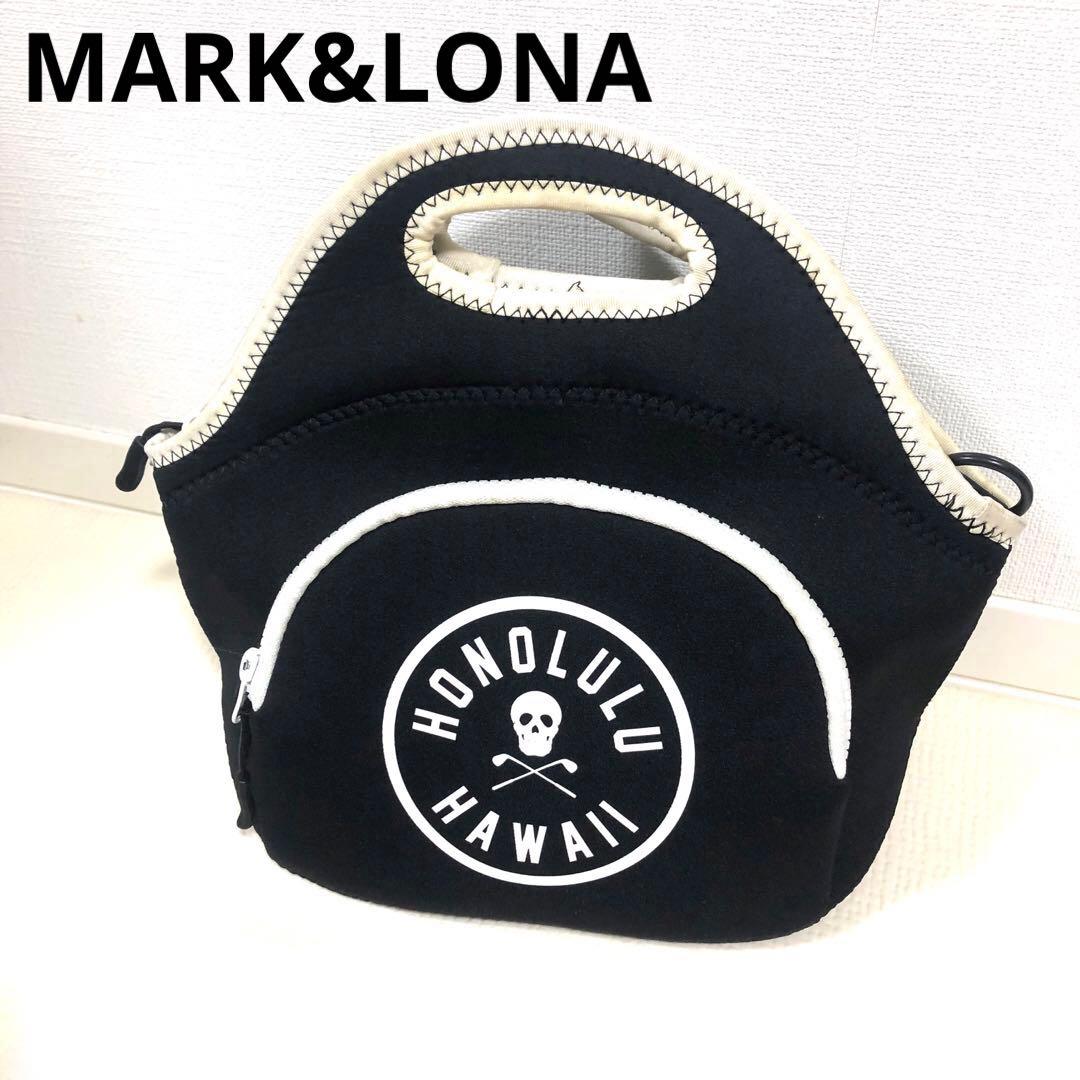 マークアンドロナ 2way カートバッグ ハワイ 限定 希少 黒 ネオプレン