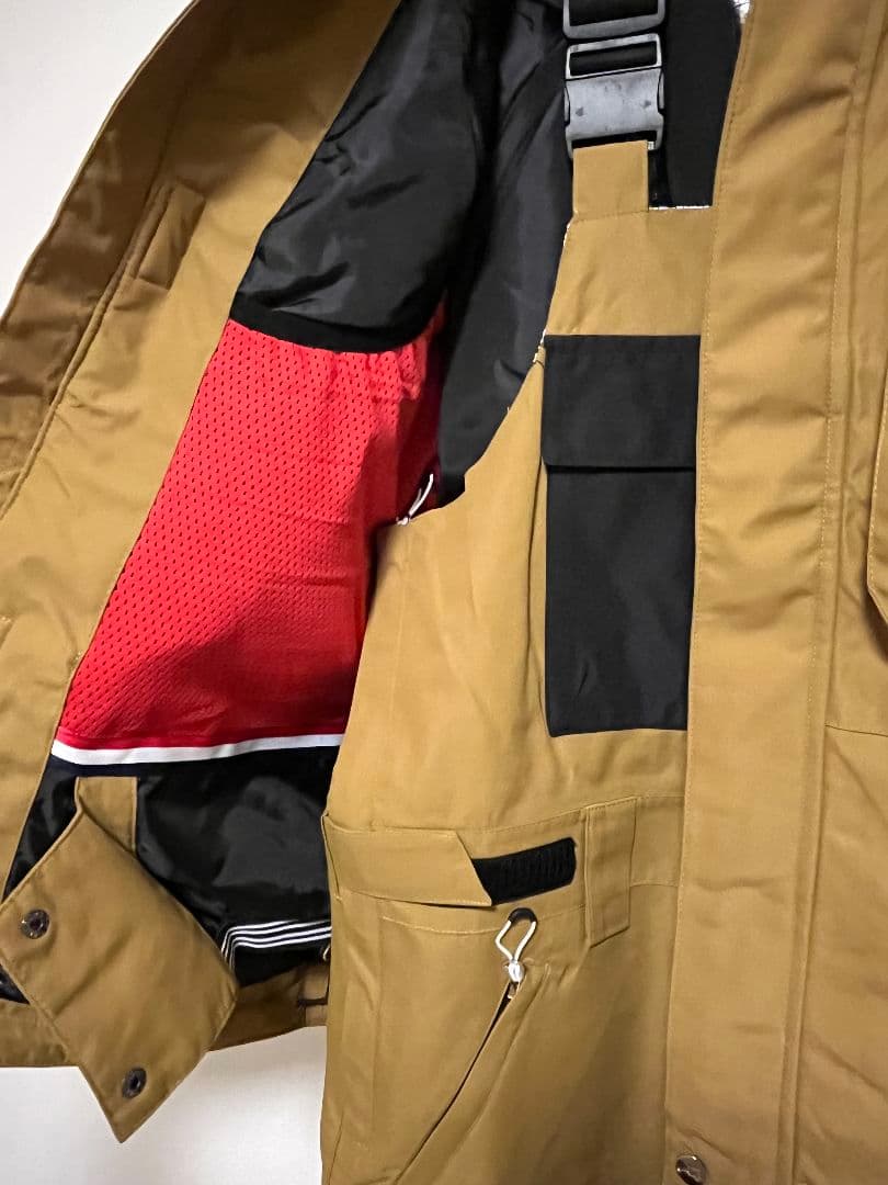 【当日発送】スキーウエア上下セット　ビブパンツ・ジャケットセット　M