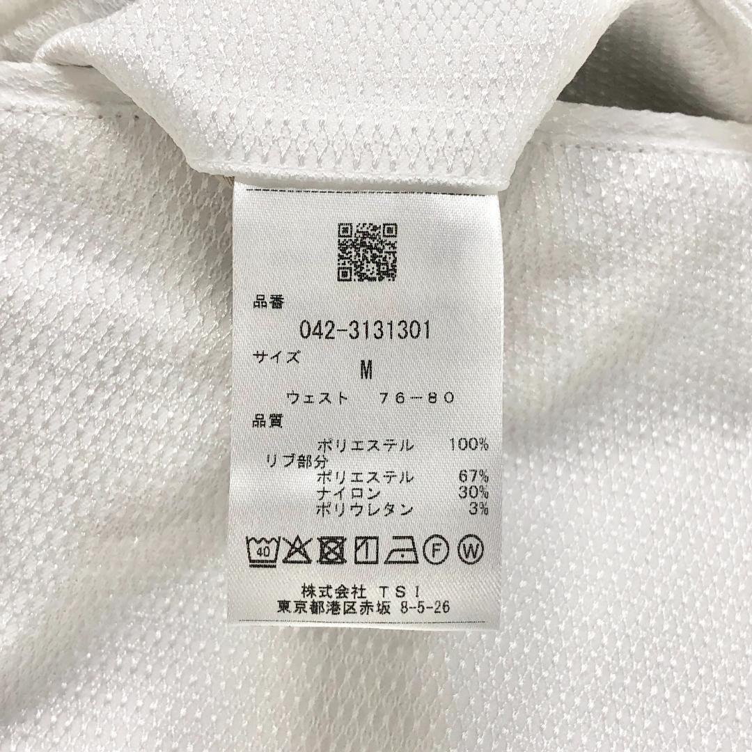 ○★新品未使用　St ANDREWS　ドビーストレッチパンツ　M　ホワイト