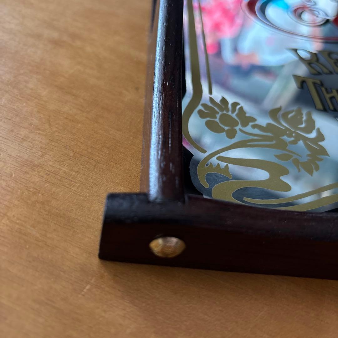 コカ•コーラ ヴィンテージ・パブミラー トレー　木製