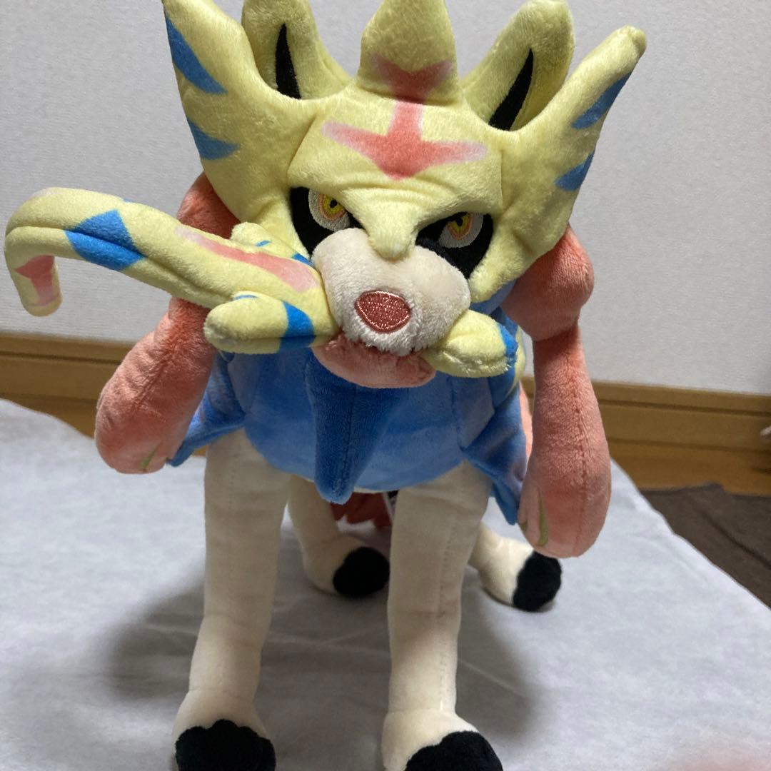 ポケモンセンター　ザシアン　ザマゼンダ　ぬいぐるみ